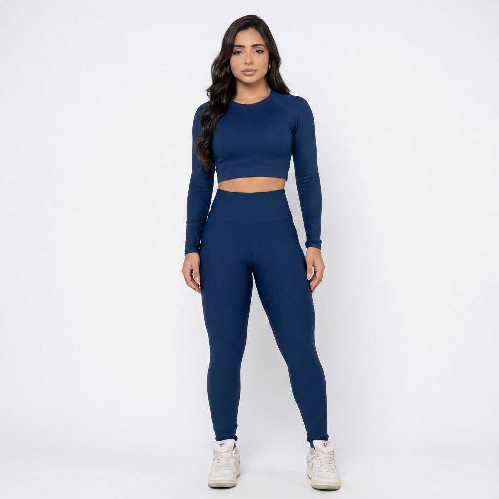 Conjunto Fitness Manga Longa