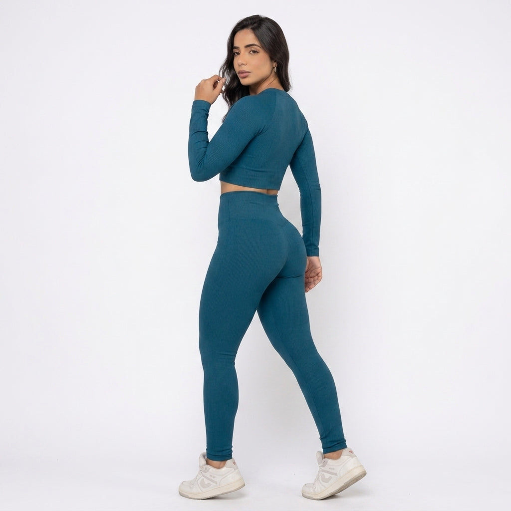 Conjunto Fitness Manga Longa